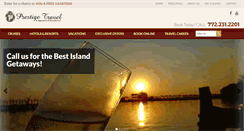 Desktop Screenshot of prestigetvl.com
